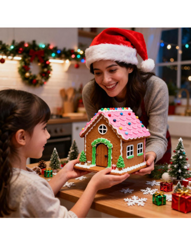 Juego de 10 Cortadores de Galletas Casa de Jengibre YomiFamily