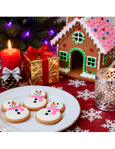 Juego de 10 Cortadores de Galletas Casa de Jengibre YomiFamily
