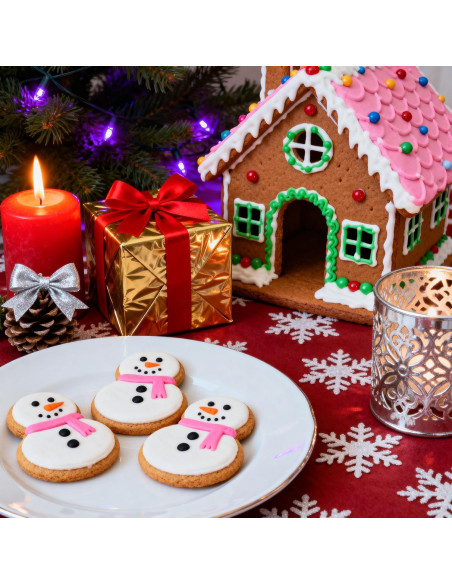 Juego de 10 Cortadores de Galletas Casa de Jengibre YomiFamily