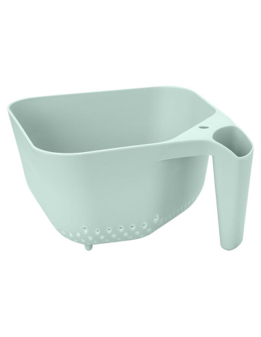 Colador Tovolo 3 Qt Libre de BPA Niebla Azul para Pasta y Verduras