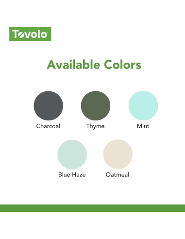 Colador Tovolo 3 Qt Libre de BPA Niebla Azul para Pasta y Verduras