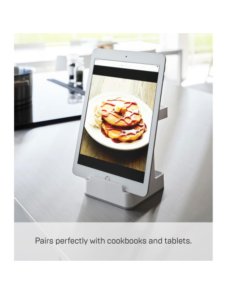 Soporte Organizador de Cocina Yamazaki Home Plate - Silicona y Polipropileno