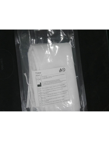 Paquete de 6 bolsas de colar de leche de nuez Yolev 24x36 cm