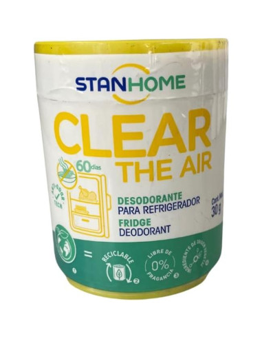 Desodorante para Refrigerador Stanhome 4 Pcs Carbón Activado