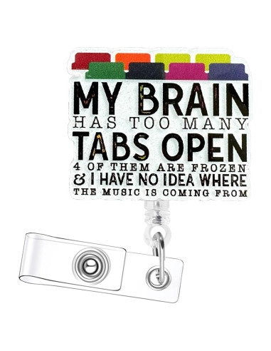 Portabotones Retráctil Bellrela con Clip de Cocodrilo 73.94cm