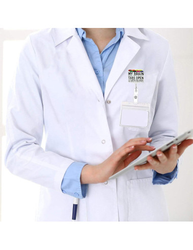 Portabotones Retráctil Bellrela con Clip de Cocodrilo 73.94cm