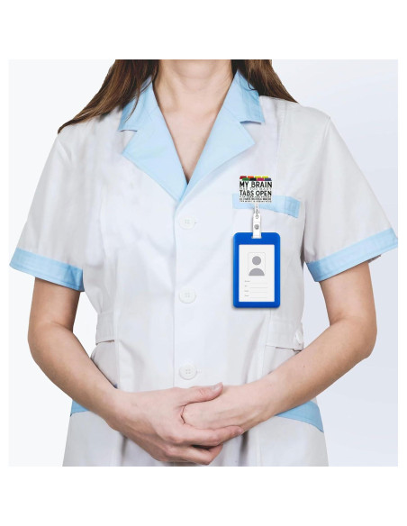 Portabotones Retráctil Bellrela con Clip de Cocodrilo 73.94cm