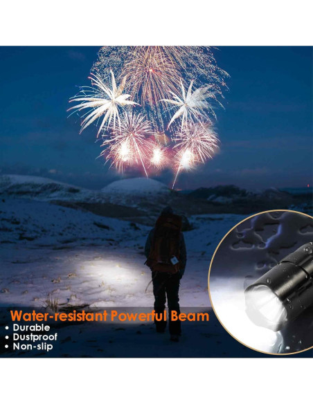 Linterna Táctica Mini LED Brilliante BRILLIRARE PL804-B