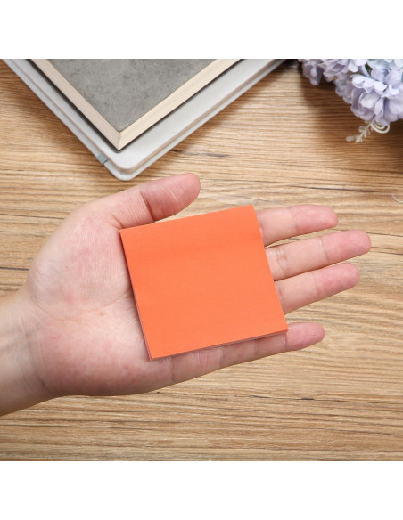 Notas Adhesivas Mr. Pen 7.62cm Cuadradas 600 Hojas Colores Retro