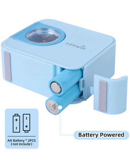 Sacapuntas Eléctrico Portátil Tenwin TW8316 Azul 6-8mm