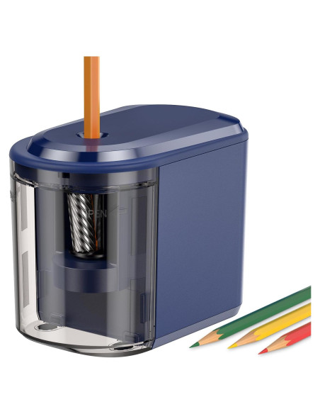 Sacapuntas eléctrico RIYO 246g para lápices 6-8mm