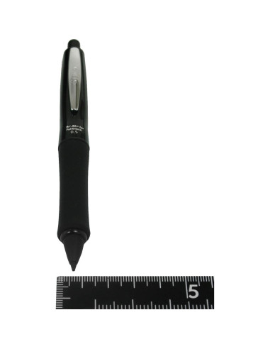 Lápiz mecánico Pilot Dr. Grip Full-Black 0.5mm Plata