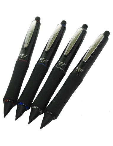 Lápiz mecánico Pilot Dr. Grip Full-Black 0.5mm Plata