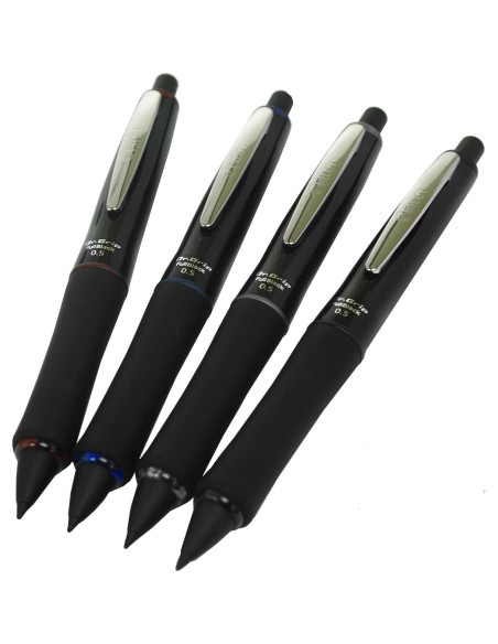 Lápiz mecánico Pilot Dr. Grip Full-Black 0.5mm Plata