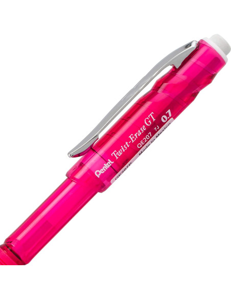 Lápiz Mecánico Pentel Twist-Erase GT 0.7mm Paquete de 3