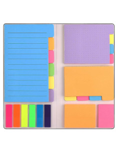 Juego de Notas Adhesivas Niutop - 402 Piezas Multicolor