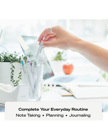 Bolígrafo Gel Retráctil Uniball uniONE 0.7 mm Surtido 8 Unidades