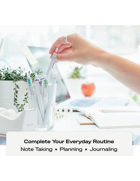 Bolígrafo Gel Retráctil Uniball uniONE 0.7 mm Surtido 8 Unidades