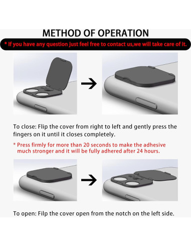 Cubierta de Privacidad EYSOFT para iPhone 15/15 Plus - 2 Pack