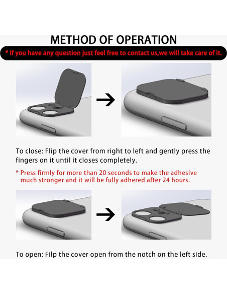 Cubierta de Privacidad EYSOFT para iPhone 15/15 Plus - 2 Pack