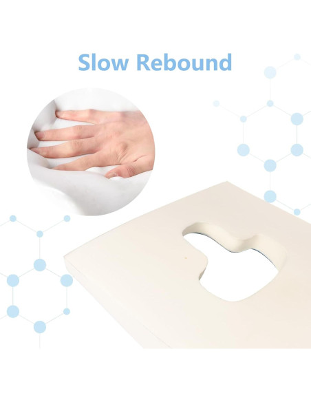 Cojín Antiescaras Pumwoy de Gel y Espuma Viscoelástica T