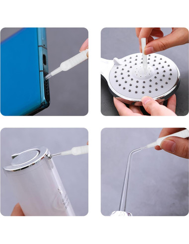 Juego de Cepillos de Limpieza LIEUDAGE para Cabezal de Ducha - 20 Piezas