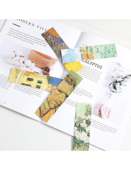 30 Marcadores de Papel YOSCO para Amantes de Libros