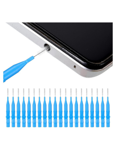 Kit de Limpieza para Teléfonos Móviles Aphumedc - 20 Cepillos Azul