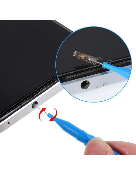 Kit de Limpieza para Teléfonos Móviles Aphumedc - 20 Cepillos Azul