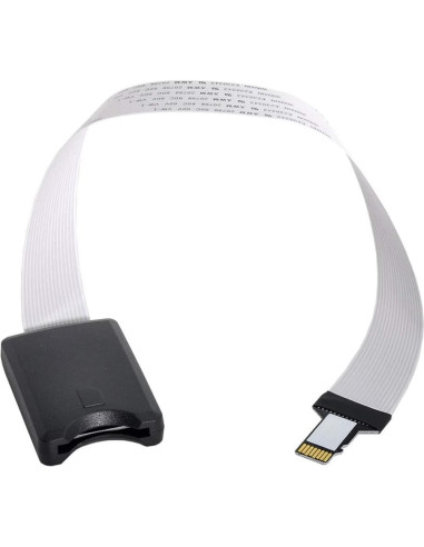 Cable Extensión Micro-SD TF Macho a Hembra 25cm cablecc