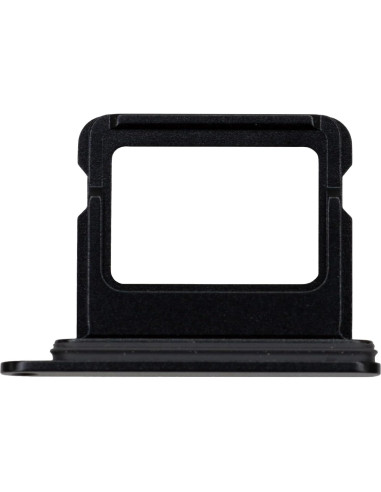 Bandeja de Tarjeta SIM Doble MMOBIEL para iPhone 16/16 Plus - Negro