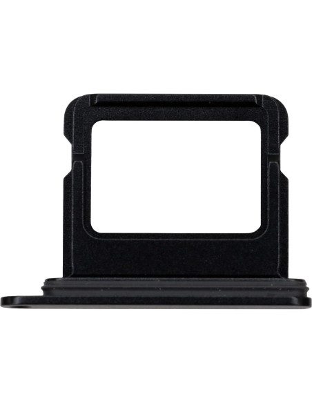 Bandeja de Tarjeta SIM Doble MMOBIEL para iPhone 16/16 Plus - Negro