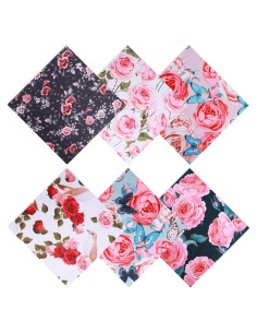 Paño de Microfibra YBEATY 6 Pcs para Limpiar Gafas 16x16cm