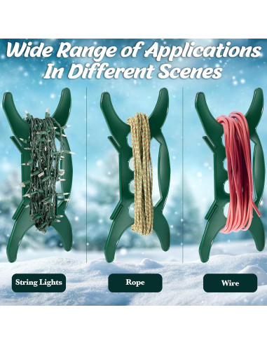 Soporte de Almacenamiento de Cables YUNVI 10 Pcs 15x29 cm