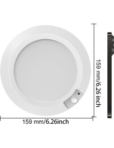 Luz de Techo LED con Sensor de Movimiento APCENS 16 cm 2