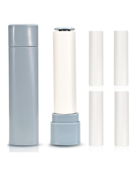 Mini Rodillo Quitapelusas LELE LIFE Azul con 5 Recambios 200 Hojas