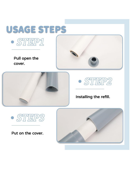 Mini Rodillo Quitapelusas LELE LIFE Azul con 5 Recambios 200 Hojas