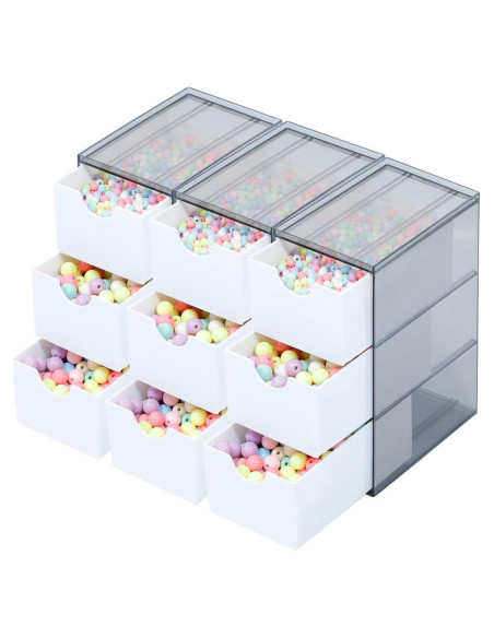 Organizador de Cajones Pequeños Yesesion 9 Cajones Plástico