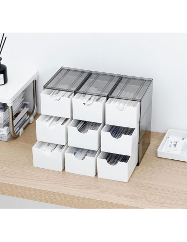 Organizador de Cajones Pequeños Yesesion 9 Cajones Plástico