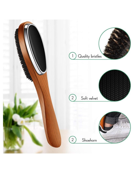 Patelai 2 Piezas Cepillo 3 en 1 para Ropa y Pelusa