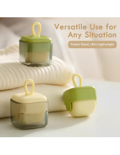 Rodillo de Pelusa Reutilizable LEZHUAN Verde 0.045 kg 2