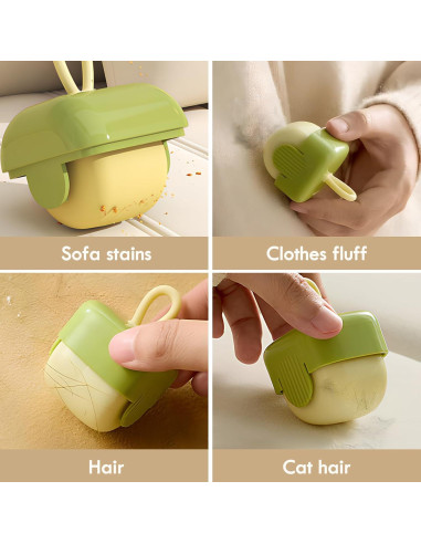 Rodillo de Pelusa Reutilizable LEZHUAN Verde 0.045 kg