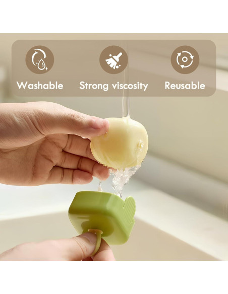 Rodillo de Pelusa Reutilizable LEZHUAN Verde 0.045 kg