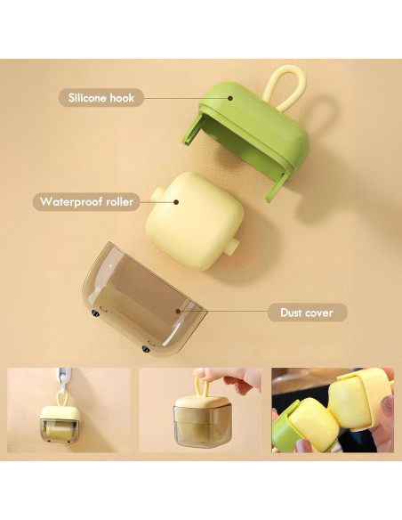 Rodillo de Pelusa Reutilizable LEZHUAN Verde 0.045 kg