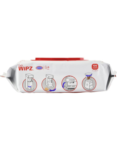 Toallitas de Limpieza Urnex Café Wipz - 100 Unidades