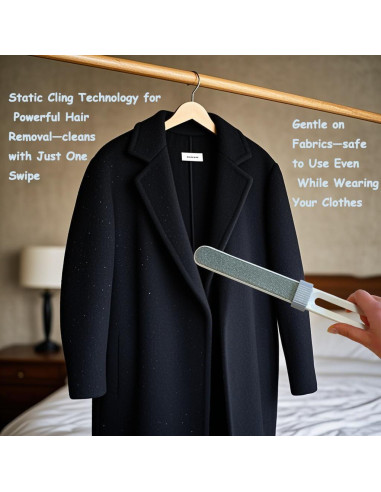 Cepillo Electroestático Autolimpiante Mlfklmkl para Pelo de Mascota