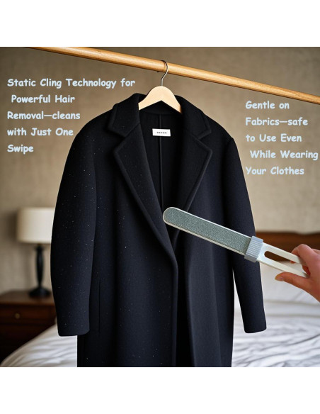 Cepillo Electroestático Autolimpiante Mlfklmkl para Pelo de Mascota