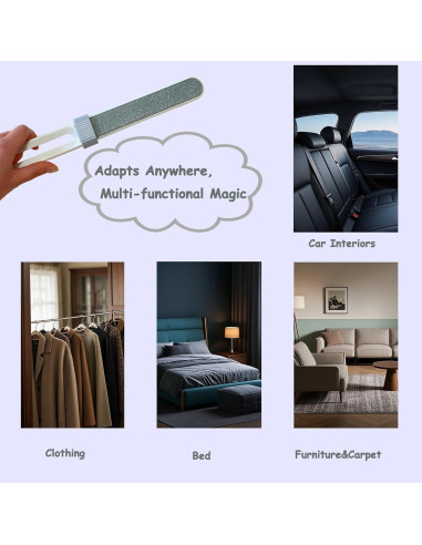 Cepillo Electroestático Autolimpiante Mlfklmkl para Pelo de Mascota