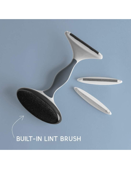 Gleener Quitapelusas Manual Marino 2 en 1 con Cepillo