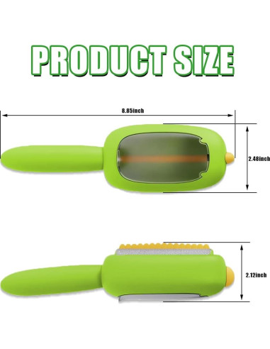 Rodillos de Pelusa Reutilizables TOAINRSI para Mascotas - 2 Piezas